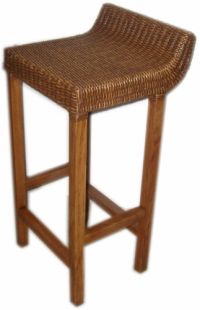 Banqueta Lais de Madeira