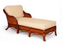 Chaise Long Shell Rotin