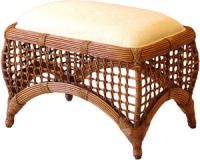 Puff Gaúcho de Rattan